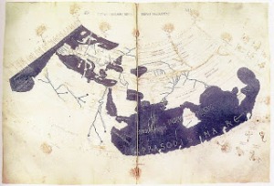 Peta dari Inskripsi Claudius Ptolemy